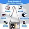 Hot-selling PVC waterproof travel messenger bag, travel portable see-through storage bag, beach mobile phone bag