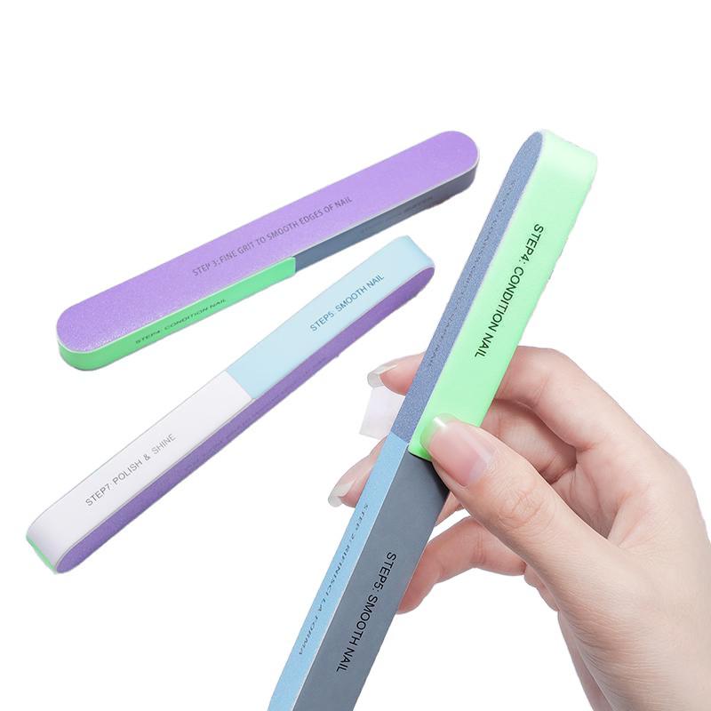 Newcomer Exclusive: Nail File Tool Set - 3 Sponge Buffing Strips with Free Shipping
