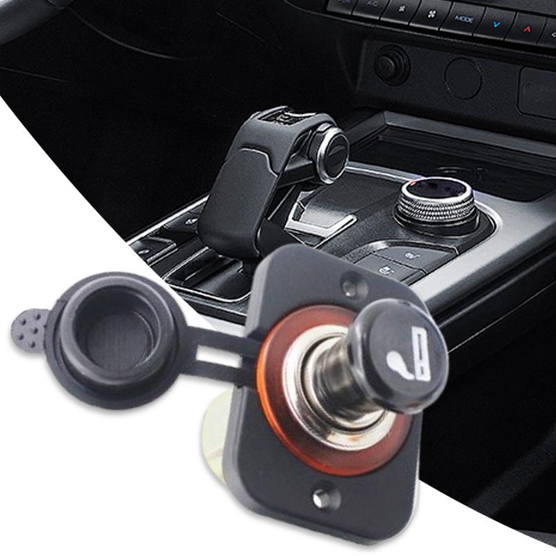 Car Start Socket Plug Replacement Accessory Auto Start Ignition Push Button General Modified Accessories For 12V Or 24V DC Fits