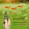 Rechargeable Remote Dog Training Collar, Waterproof Bark Stop Device, 800m Range, Automatic Shock Correction.