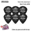 Six-Pack Dunlop Jazz3 Small Frosted Turtle Wood Guitar Picks