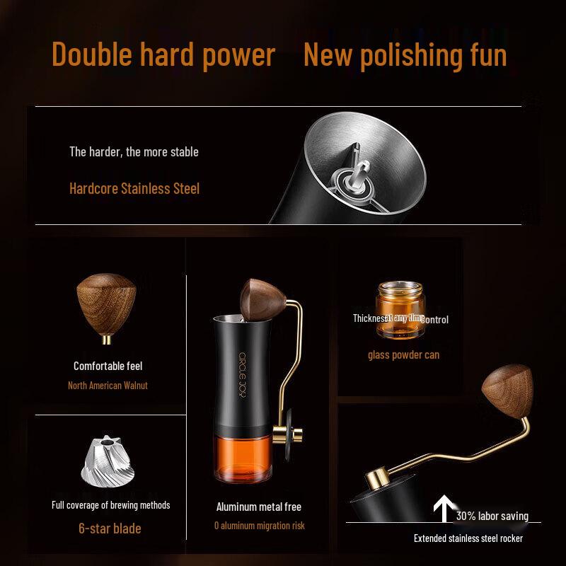 Yuanle CJ-CF22 Manual Coffee Grinder