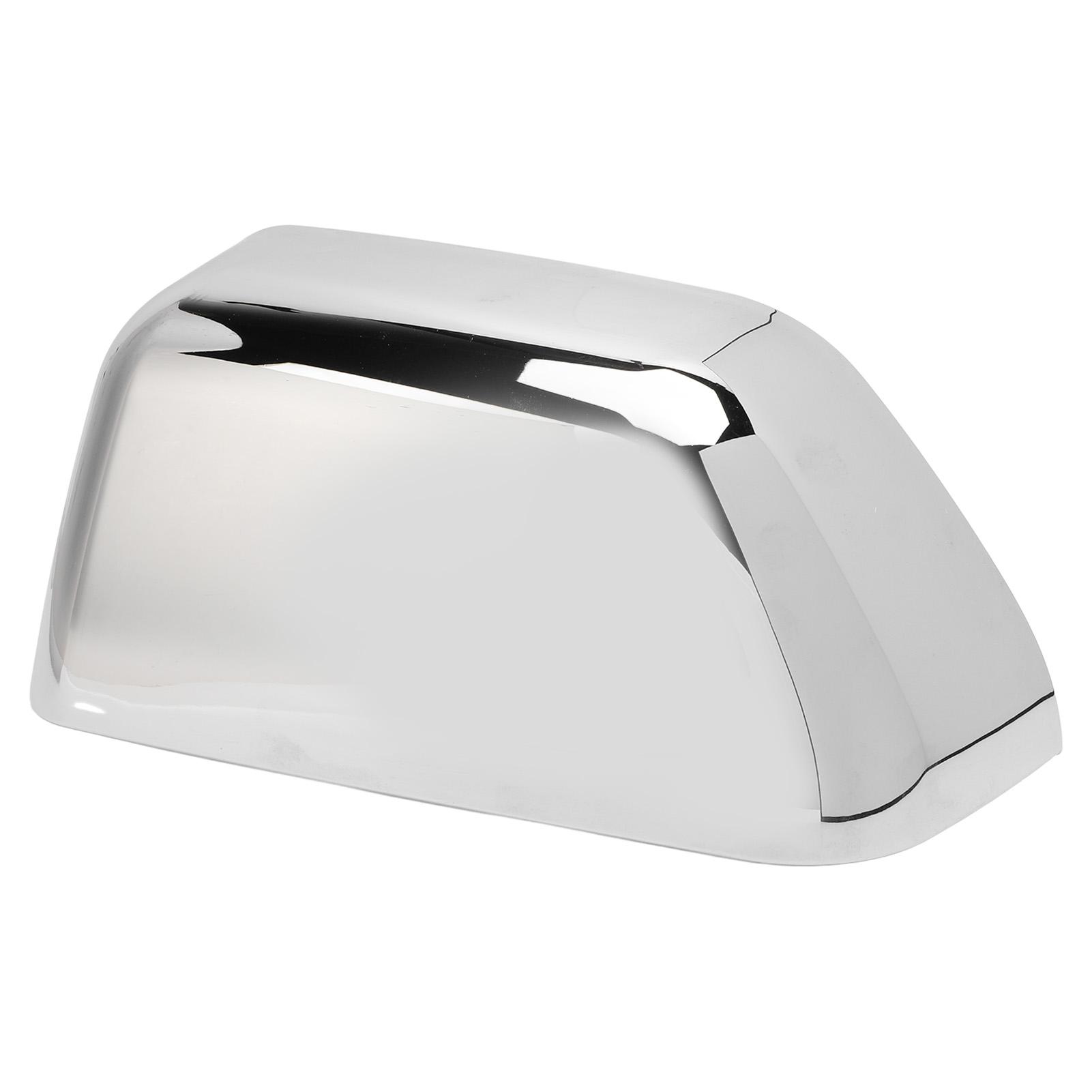 

Side Mirror Cap Cover Chrome Stylish Look Impact Proof Scratch Resistant Rearview Wing Mirror Cap