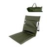 Aluminum Alloy Frame Foldable Camping Chair Oxford Cloth Material Comfortable Sitting Folding Backrest Cushion Ultra-Light