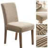 Jacquard Chair Cover for Dining Room Wedding Stretchable Thick Chair Protector 1/2/4/6 Pieces Slipcover for Chair Seat Backrest