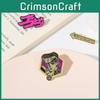 Jojo Anime Cartoon Metal Brooch Pin Stylish Alloy Badge For Fans Unisex Design