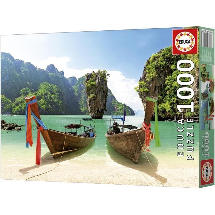 Pussel - EDUCA - James Bond Island Thailand - 1000 bitar
