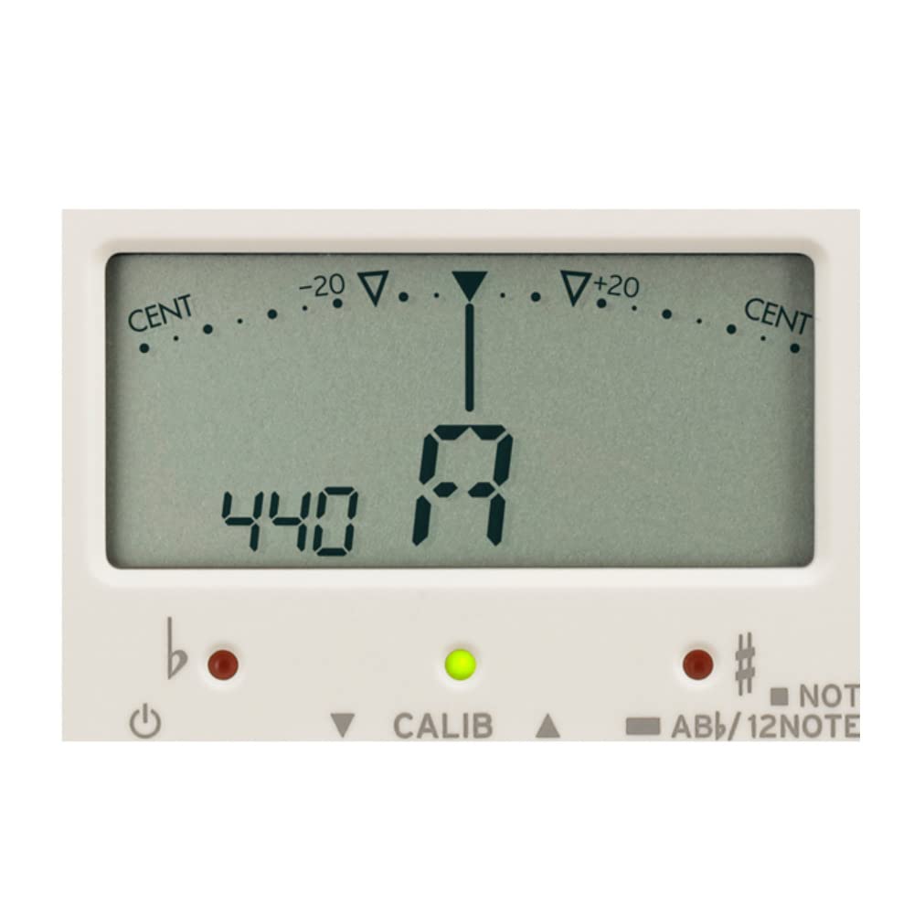 KORG Chromatic Tuner Ideal for Brass Vocal Personal 200 Hours of Continuous Compact CA-2 Band, Orchestra, Guitar, Music, Acapella, Practice,