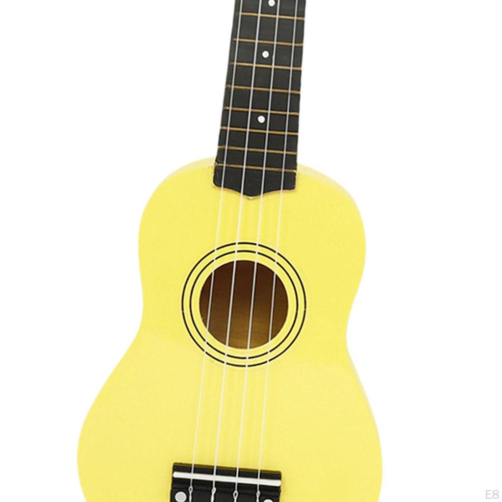 Kids Guitar Toy Musical Instrument Classical 4 String Mini Wood Ukelele for Preschool Boys
