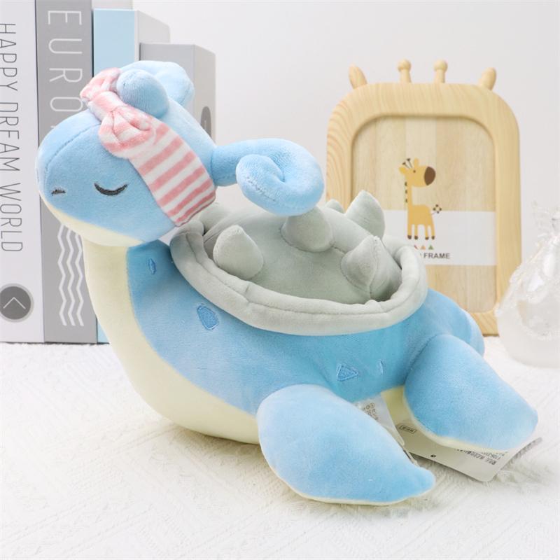 Kawaii Pokemon Sleep Cubone Slowpoke Chikorita Psyduck Lucario Piplup Perne de pluș Jucării Lapras Furret Dragonair Mew Peluche Papusa