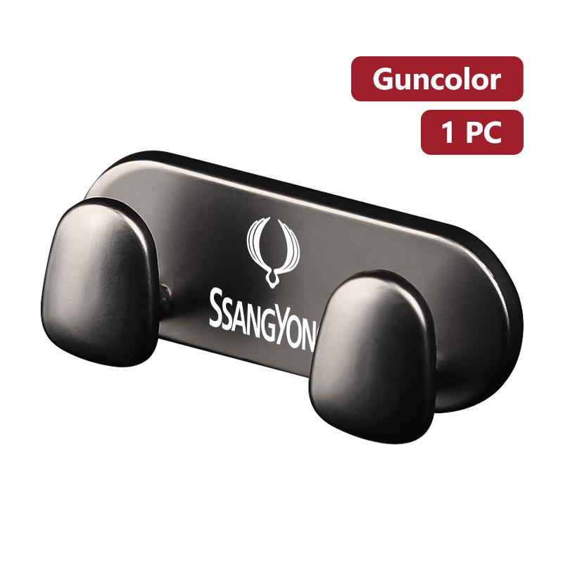 Kovové háčky do auta Držák pro vnitřní úložný prostor USB kabel Sluchátka Klíč Pro SsangYong Rexton Kyron Torres 2024 2023 evx 2012 Actyon