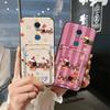 Silicone Fashion Design Phone Case For Sharp Rouvo V Card Slot Back Cover Shockproof Waterproof Anti-knock Cartoon TPU