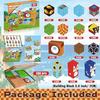My Block World Children's Magnetic Cubes Set - Primeval Forest