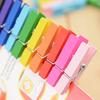 3.5cm Mini Wooden Clips, Laundry Clips, Colorful Photo Clips, Wedding Photo Paper Pegs, Display Clips, Thumb Tacks, Durable Multi-Function for Booths,