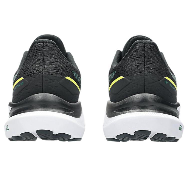 Asics GT 1000 13 Kids' Running Shoes Black Green Teenagers 1014A343-008