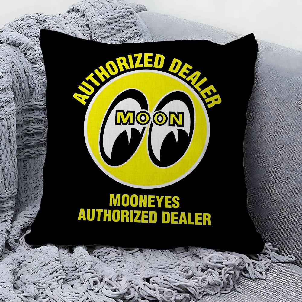 MMooneyes Print Cushion Cover Inches Farmhouse Decor Home Throw Pillow Covers For Couch Decorations