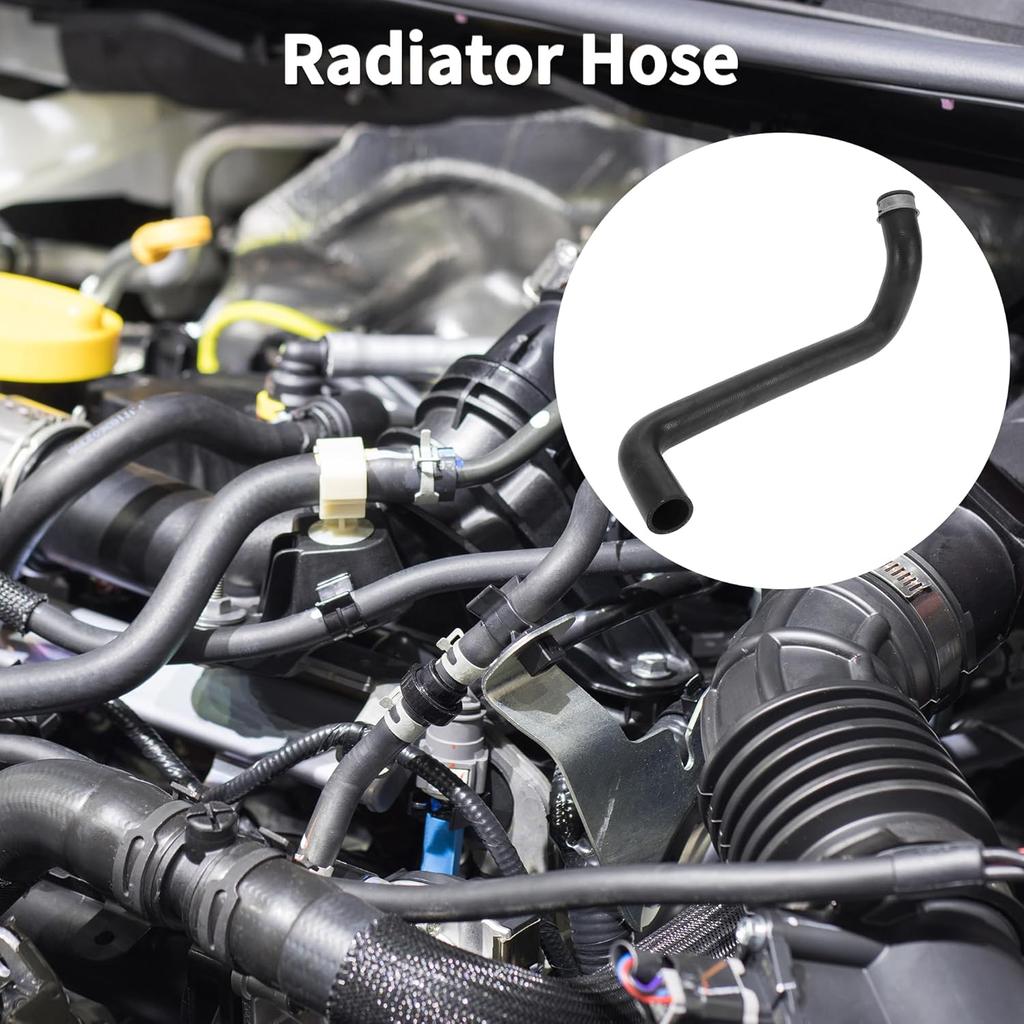 Radiator Hose for Mercedes-Benz Sprinter 3-T 3.5-T 5-T 906 2006-2019 Good Sealing No.A9065010382 Upper Coolant Water Hose Black 1 Pc