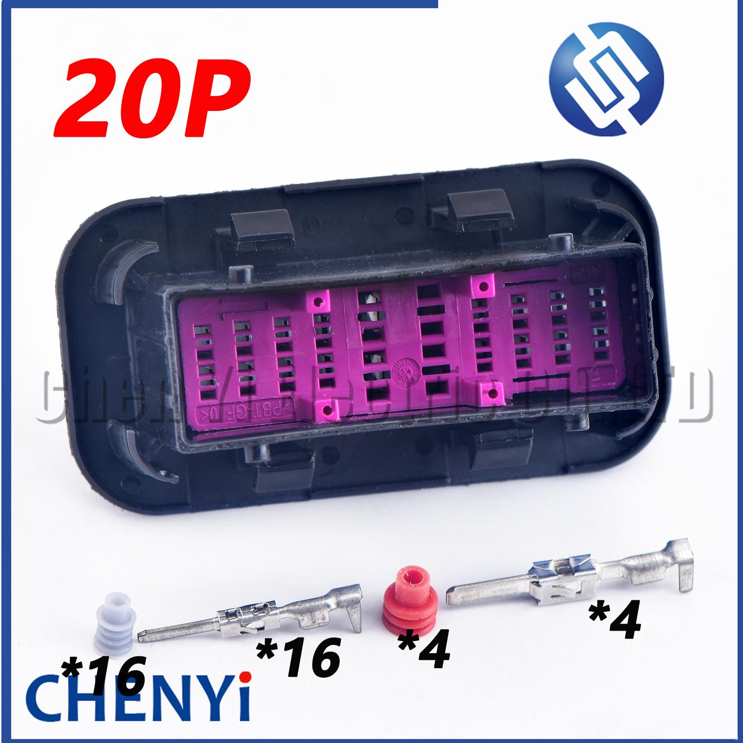 

20 Pin male Automobile waterproof connector car Door module Plug 5P0937702 5P0 937 702 Wire harness Plug 1 Pcs