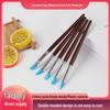 Silicone Brush & Detail Tool Set: 5-Piece Anti-Fingerprint Polymer Clay Set