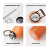 Tyeso 1500ML Stainless Steel Large Capacity Insulated Flask Outdoor Portable Sports Water Bottle with Convenient Buckle Hiking