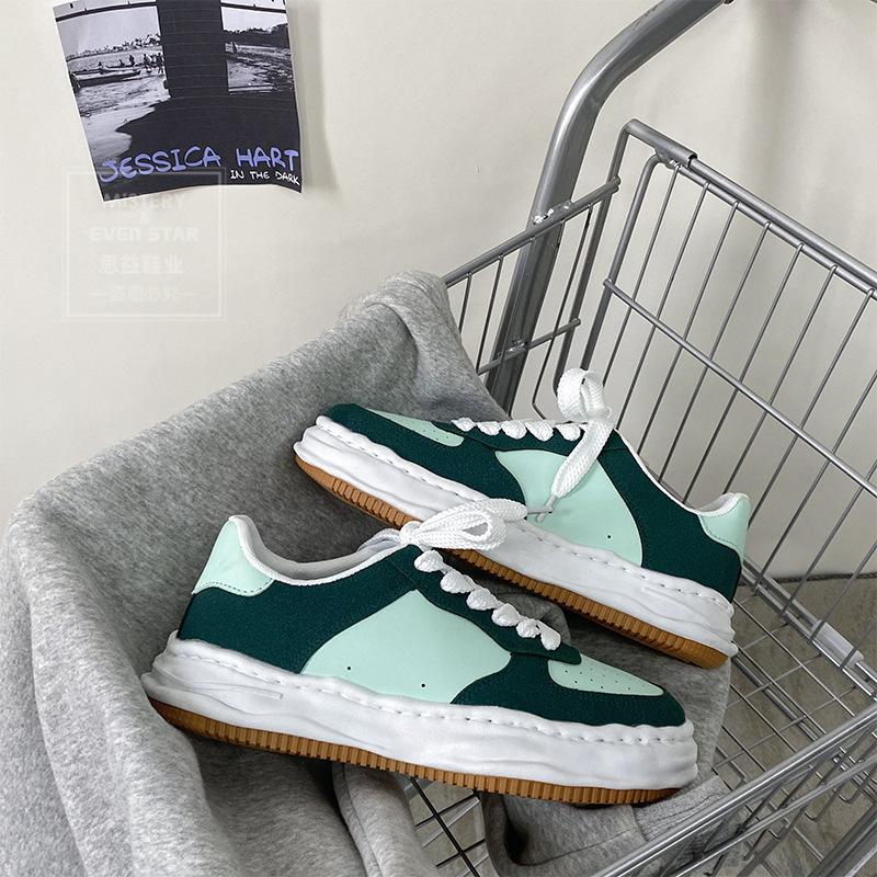 

Men s shoes dissolve shoes versatile platform white shoes new casual heightening board shoes sports shoes 543M 44