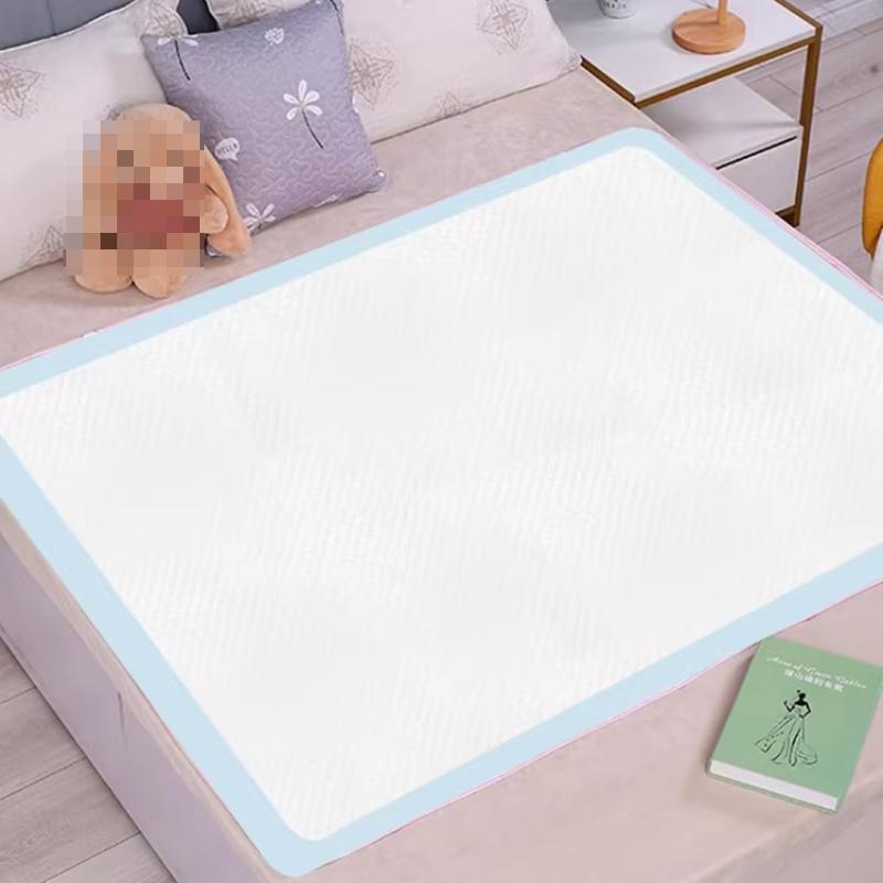 

Children s Disposable Urine Isolation Pad Breathable Waterproof Diaphragm Mat for Maternal Care Large Size Dust-proof Mattress Non-woven Fabric Pad 60x60cm 100pcs
