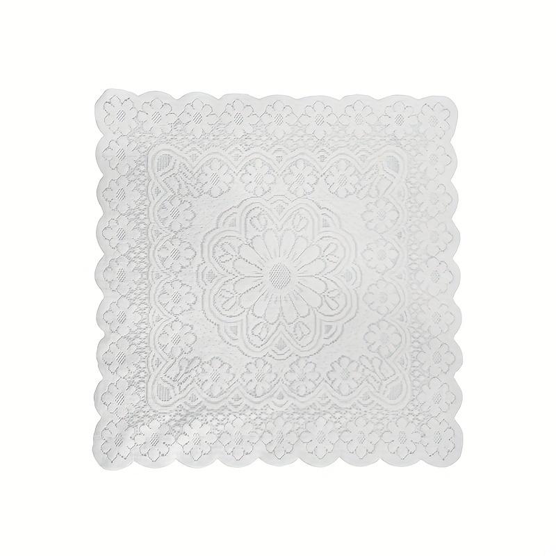 Modern Table Cloth White Vintage Lace Decorative Tablecloth Dining Table Cover Cloth Textile Wedding Party Hotel Home Decoration