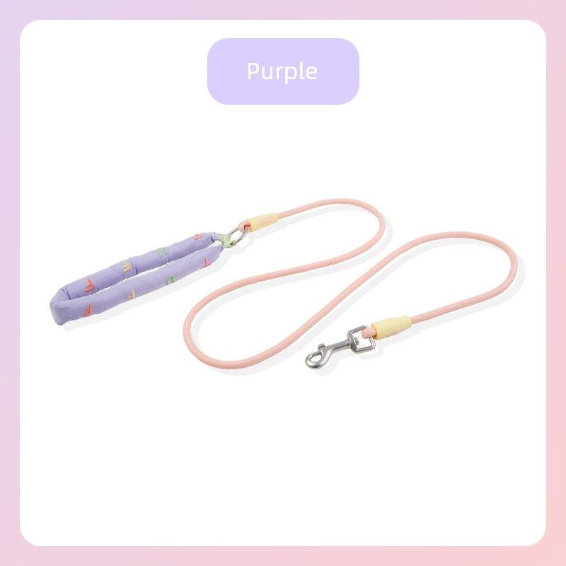 

Tuffhound It Wishes Dog Hand Holding Rope Pet Supplies Small Medium Large Dog Dog Chain Dog Leash Free size 1.5m long Purple Pink Traction Rope