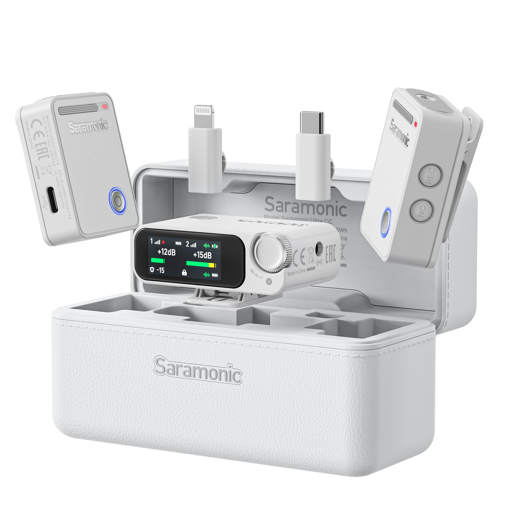 

Saramonic Ultra 02 2ch wireless microphone system with built-in time code Saramonic Ultra (white)