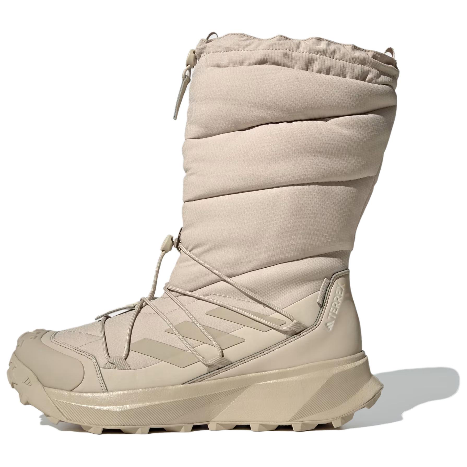adidas Terrex Winter High RainRDY ColdRDY Wonder бежевые кроссовки унисекс кремовые алюминиевые ID3441 38 11716₽