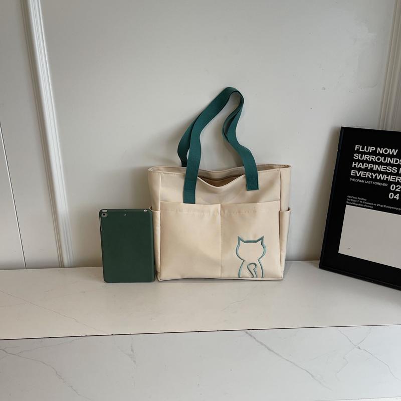 Women's Large Capacity Shoulder Bag Class Commuter Tote Bag Underarm Bag