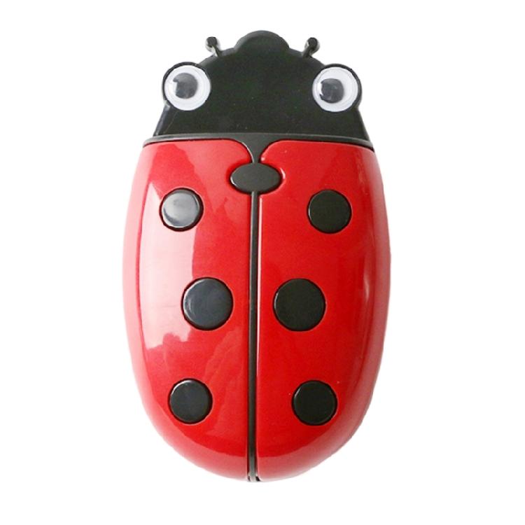 Ladybugs Magnetic Pen Holders for Refrigerator Magnetic Storage Box Marker Holders Kitchen Container
