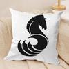 BBeneteauS YYachts Cushion Cover Silky Short Plush DoubleSided Printed Pillow Case for Sofa All Seasons Home Decor Gift