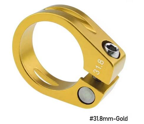 Aluminum Alloy Bicycle Seatpost Clamp Seat Tube Clamp MTB Bike Seat Tube Clip Bike Parts Bike Saddle Seat