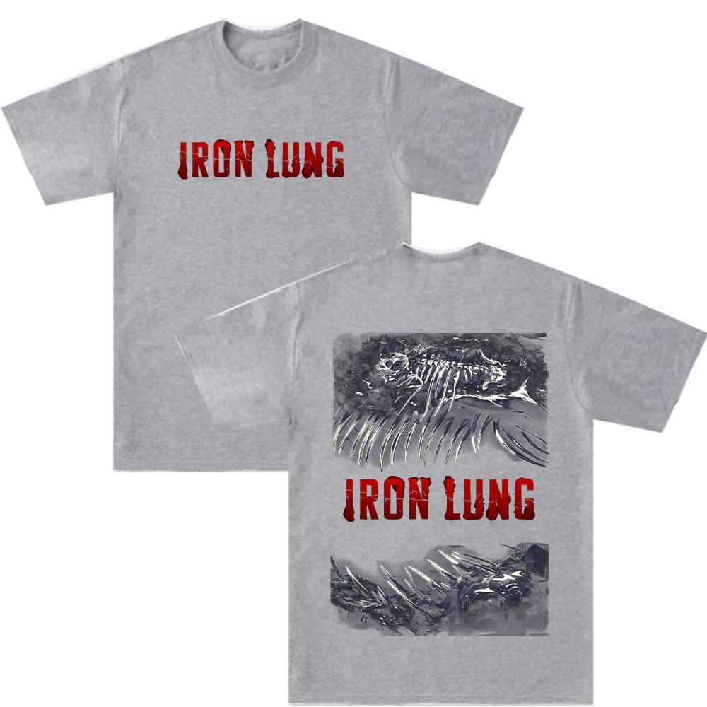 Iron Lung Movie Graphic T Shirts Trending Tee Shirt Summer Retro Print Tees Women Men Cotton Crewneck Comfort Top