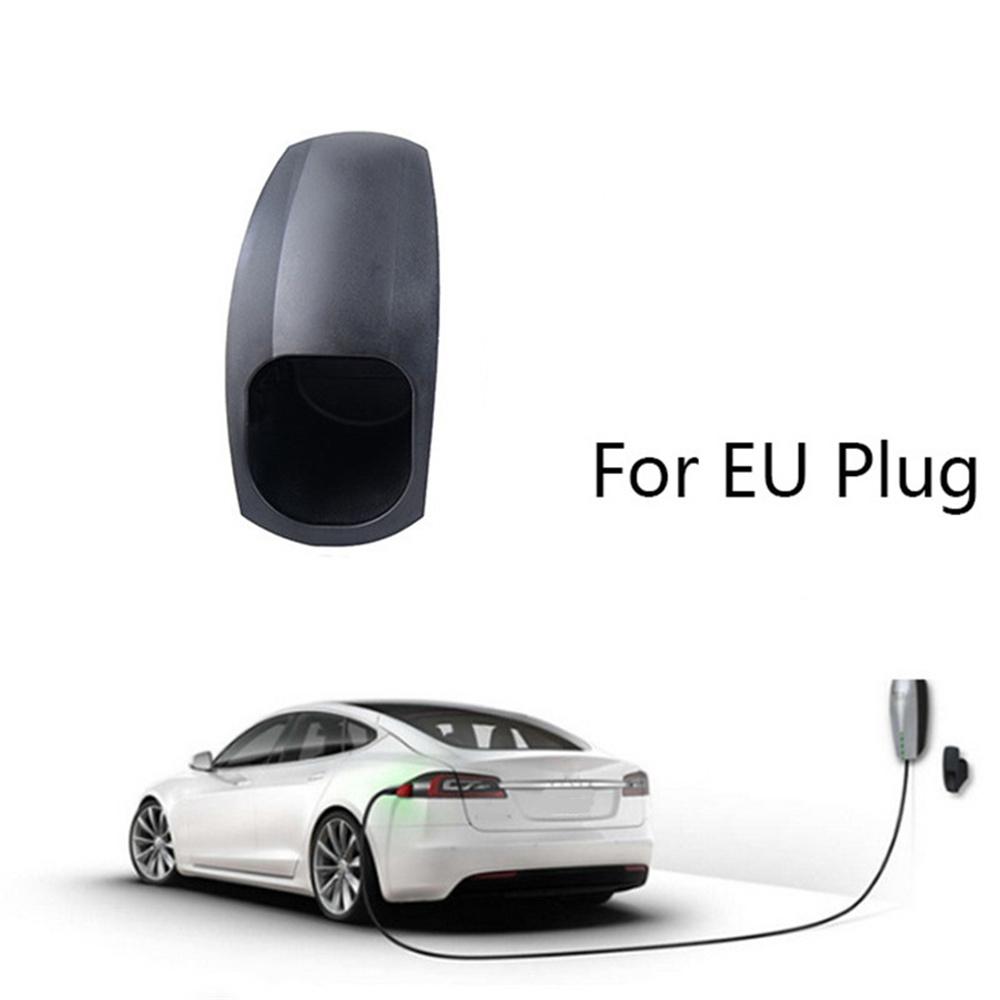 Car Charging Cable Organizer Wall Mount Charger Connector Bracket Holder for Tesla Model 3 X S Y EU Plug Only