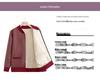 Warm Fleece-Lined Knit Cardigan for Seniors - Autumn/Winter