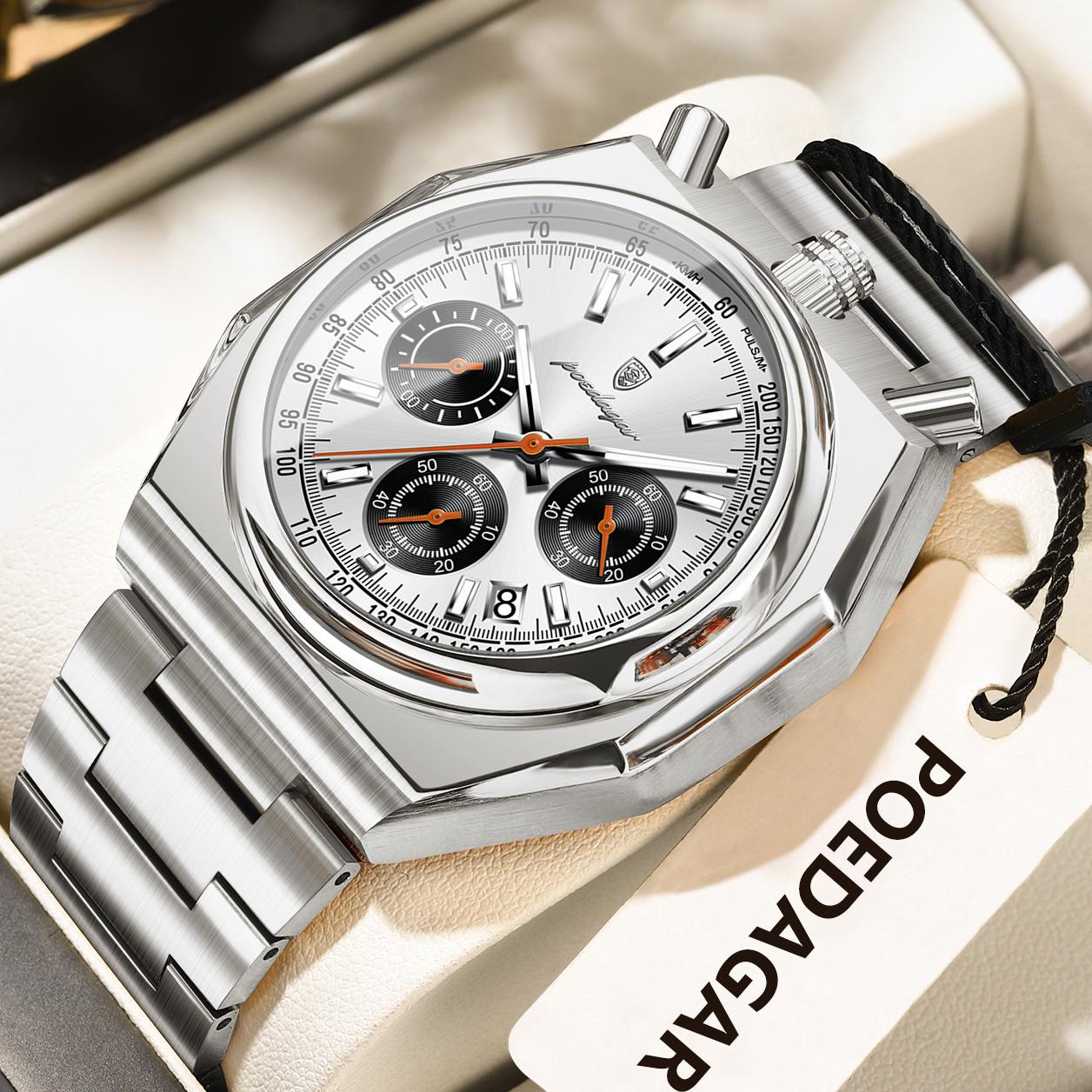 

Top Brand New Waterproof Fashion Men s Watch Multifunctional Luminous Quartz Watch