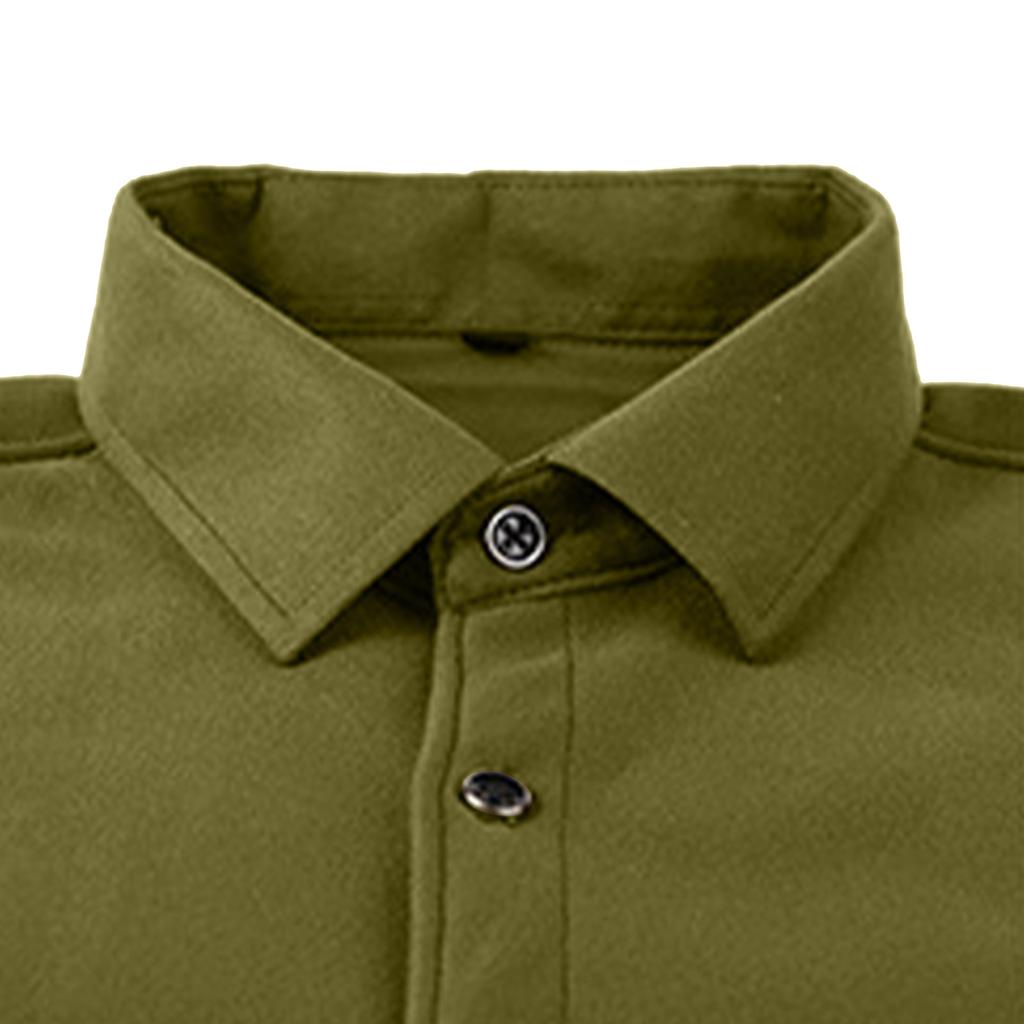 Men'S Shirt Paired With Casual Sports Warm Shirt And Double Pocket Jacket