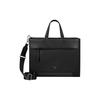 Zalia 3.0 Logo Lightweight Solid Color Business Large Capacity Tote Bag Women Tote Bag Black KM4-09003