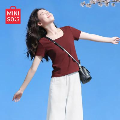 Women's U-Neck Short Sleeve T-Shirt