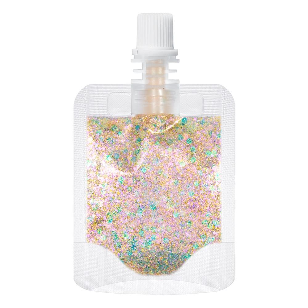 1 Bag Mermaid Gel Body Glitters Set Vibrant Sequin Mermaid Makeup Eye Shadow Ideal for Beach Party Looks Beach Make Up Wholesale