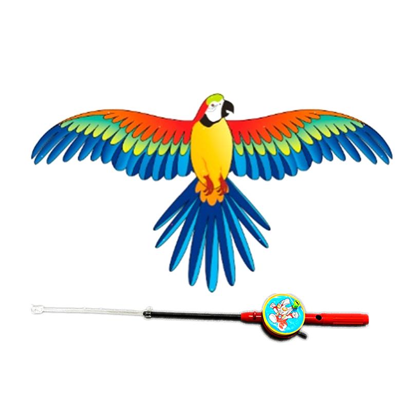 1Set Children Kite Toy Cartoon Butterfly Swallows Eagle Kite With Handle Kids Flying Kite Outdoor Toys