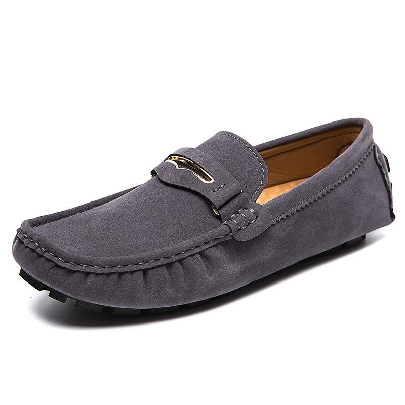 

Men s small size Doudou shoes, couple loafers, one-pedal set of lazy shoes, large size casual driving men s shoes 48