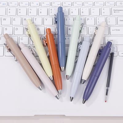 0.5Mm Small Thick Core Fat Mini Pocket Pen Neutral Quick Dry Waterproof Uniball One Push Portable