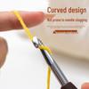 Soft Grip Crochet Hook Set for DIY Crafts: Beginner Tools for Dolls & Sweaters