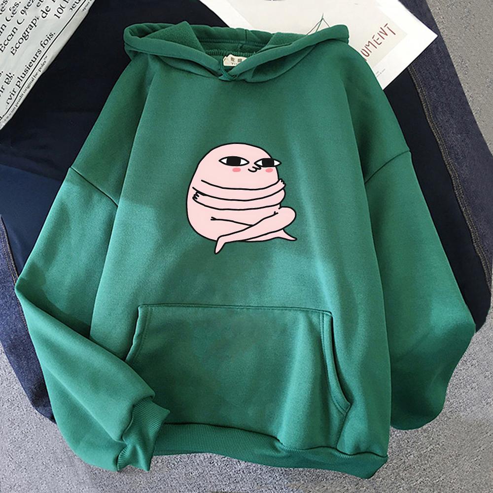 Pink Ketnipz Hoodies Kawaii Clothes Cartoon Comic Korean Fashion Sweatshirts Graphic Hoodie Moletom Winter Tops