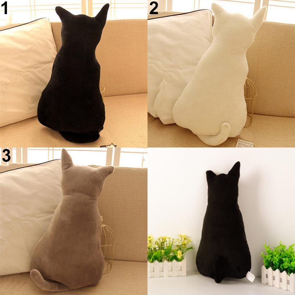 Adorable Plush Back Cat Toy Sofa Pillow Cushion Perfect For Cozy Home Decor