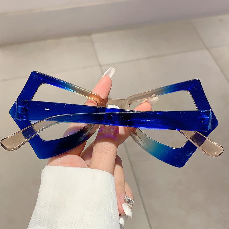 Ochelari Fluture cu Ramă Mare Vintage Anti Lumină Albastră Femei Brand de Lux Designer Trendy Miopie Rețetă Optică Rame Roz