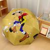 Lucky Luke Windproof Auto 8 Rib Folding Umbrella Portable Outdoor Parasol